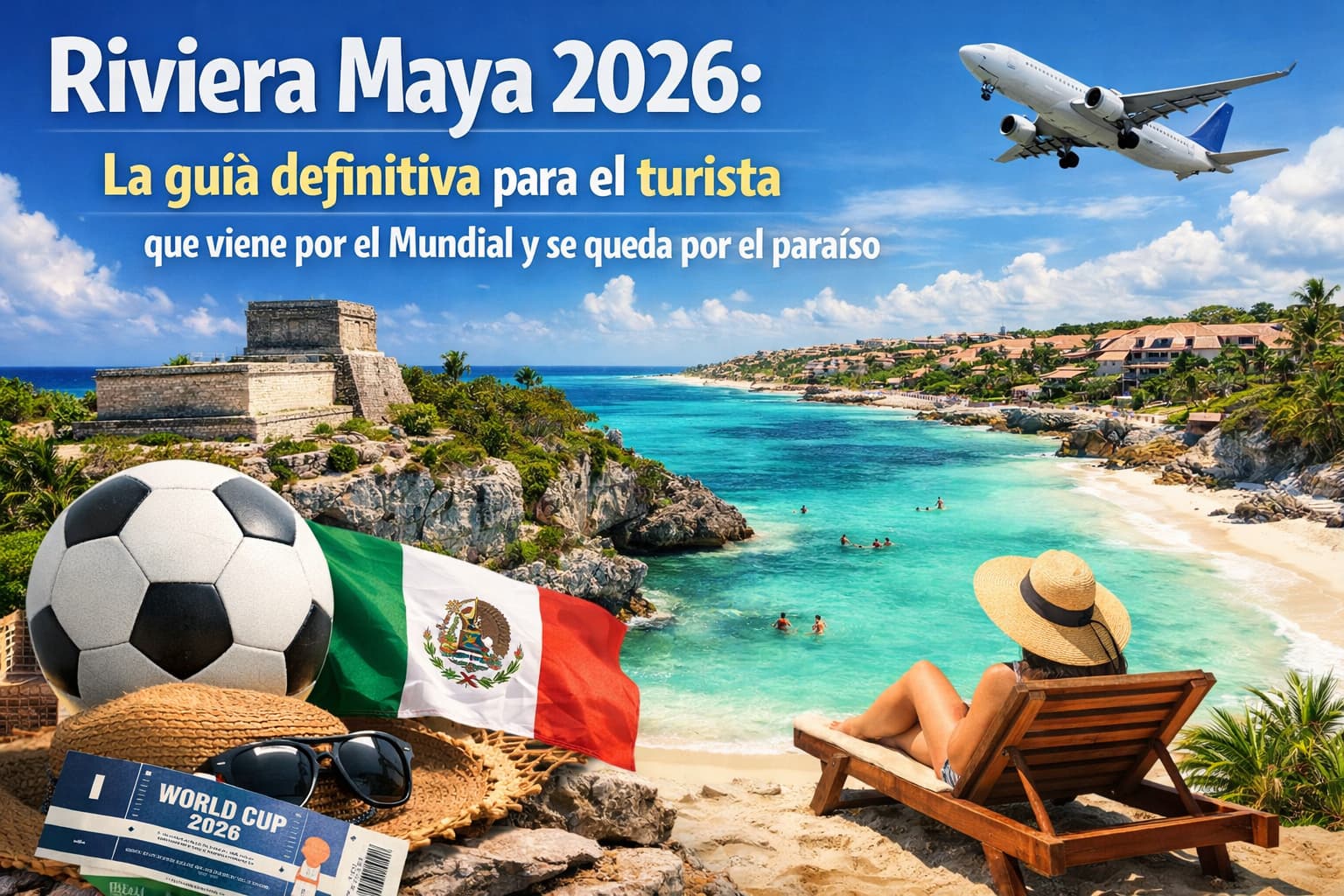 Riviera Maya 2026: Guía Definitiva para el Turista que Viene por el Mundial y se Queda por el Paraíso